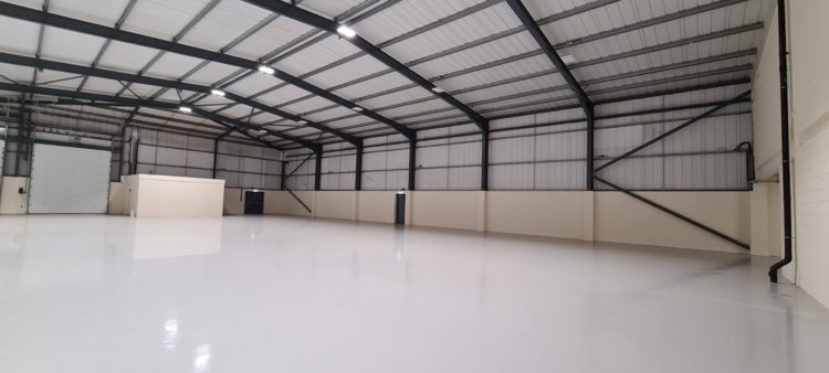 Empty Built to Suit space