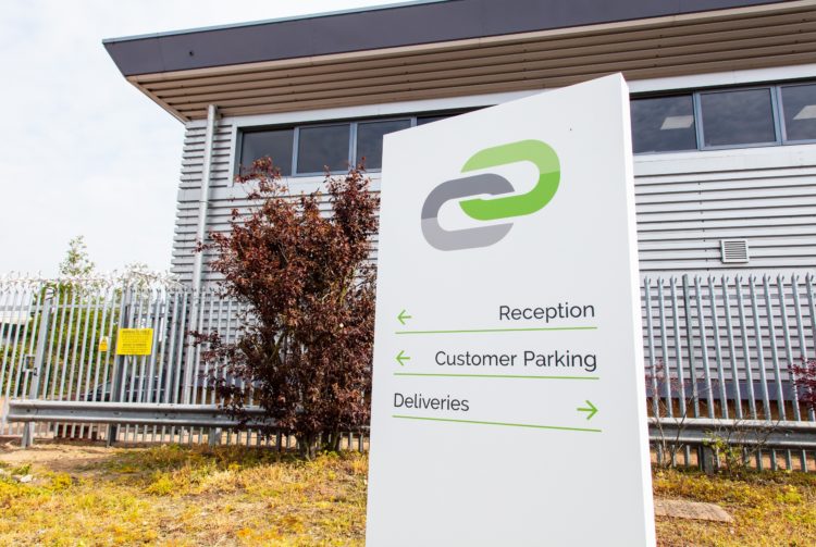 Front Signage at DA2 Data Centre